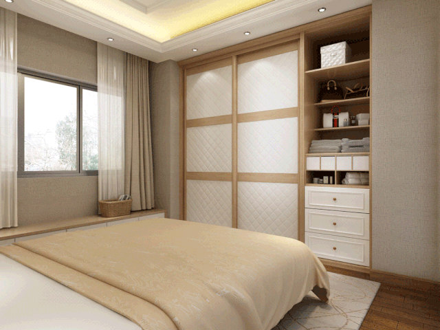索菲亚分享四类常见的衣柜门 打造北京租房赶集网一个美貌的衣柜