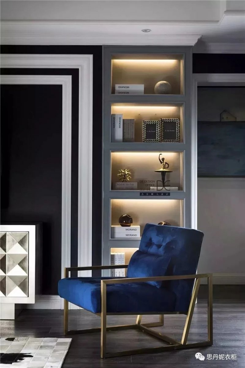思丹妮黄铜元素家居设计室内客厅吊灯 打造家居高级感